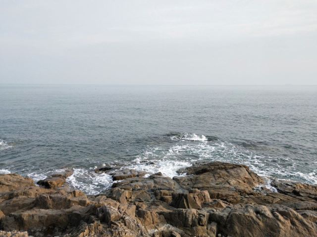 석노인 해수욕장