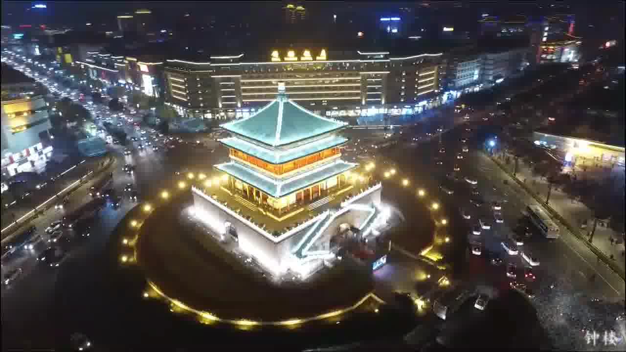 十三朝古都的夜景如此迷人