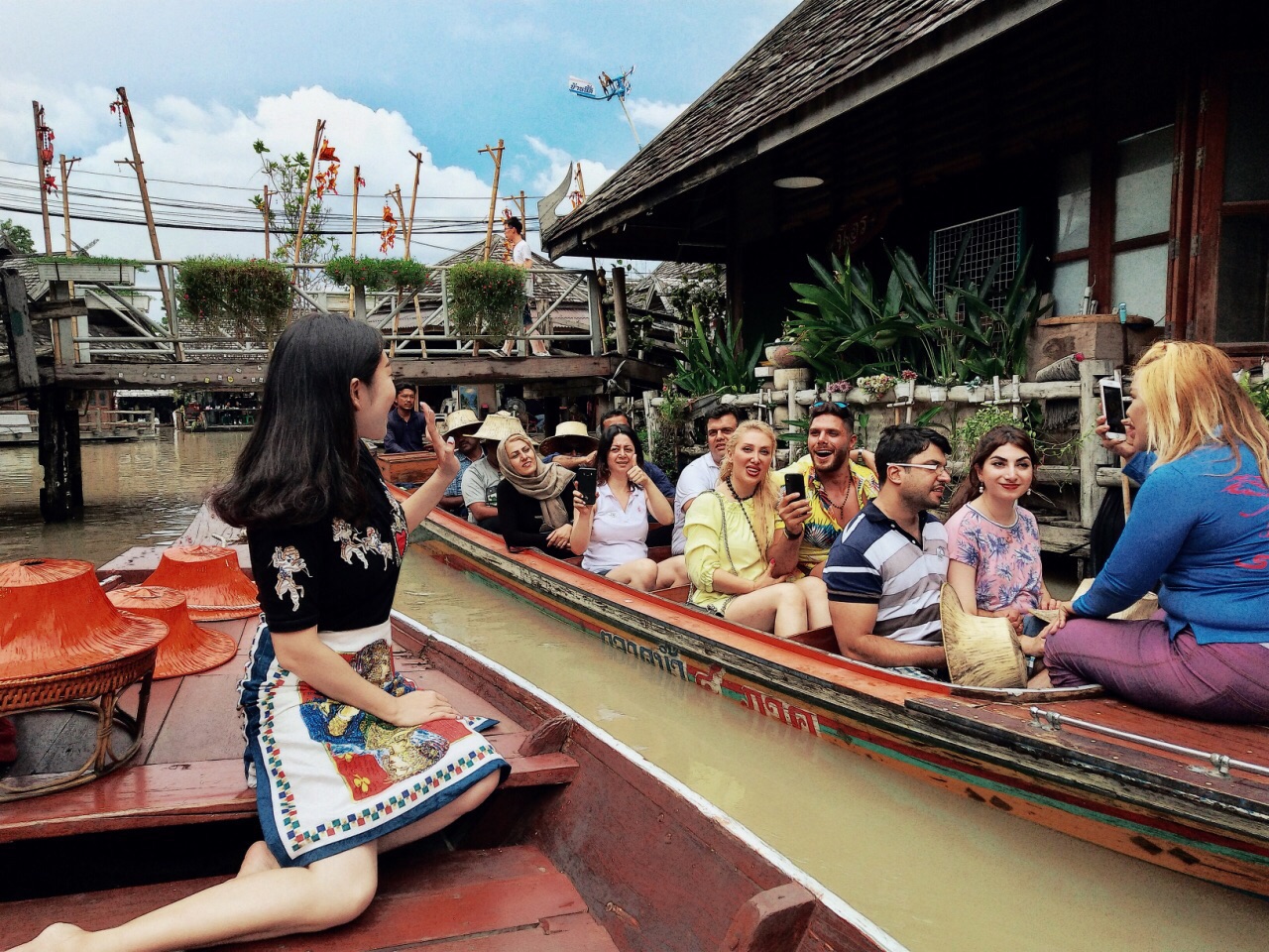 泰国🇹🇭芭提雅除了酒吧街、人妖秀，还有好玩的水上市场
