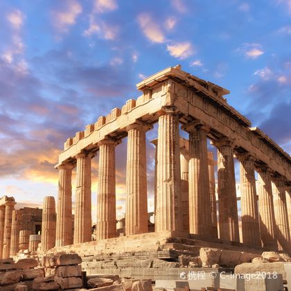 希腊雅典帕特农神庙+奥林匹亚宙斯神殿+宪法广场一日游