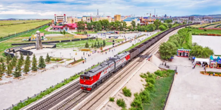 滿洲里國門景區