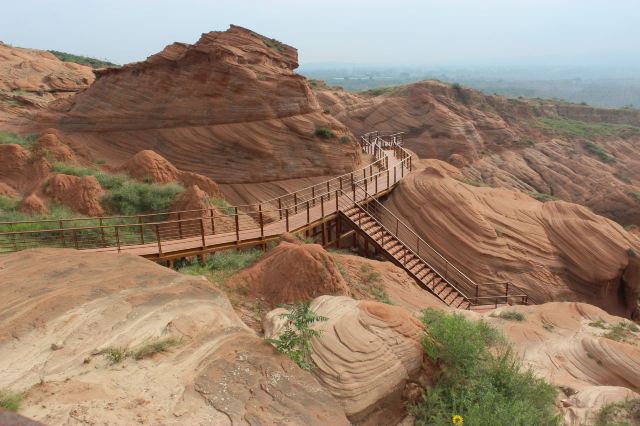 丹霞地貌时光岩风景区旅行图片 10