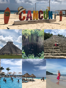 科巴游记图文-2019年国庆欢乐加墨行：玛雅金字塔，坎昆绿海白沙（墨西哥尤坦半岛）