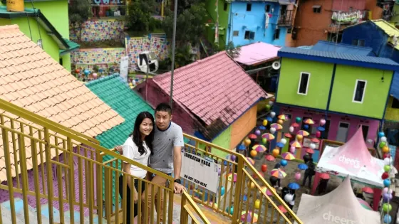 Jodipan Colorful Village
