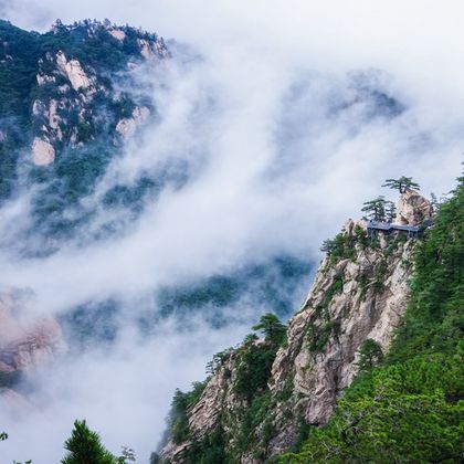 鲁山尧山风景区一日游