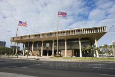 夏威夷州议会大厦-檀香山-doris圈圈