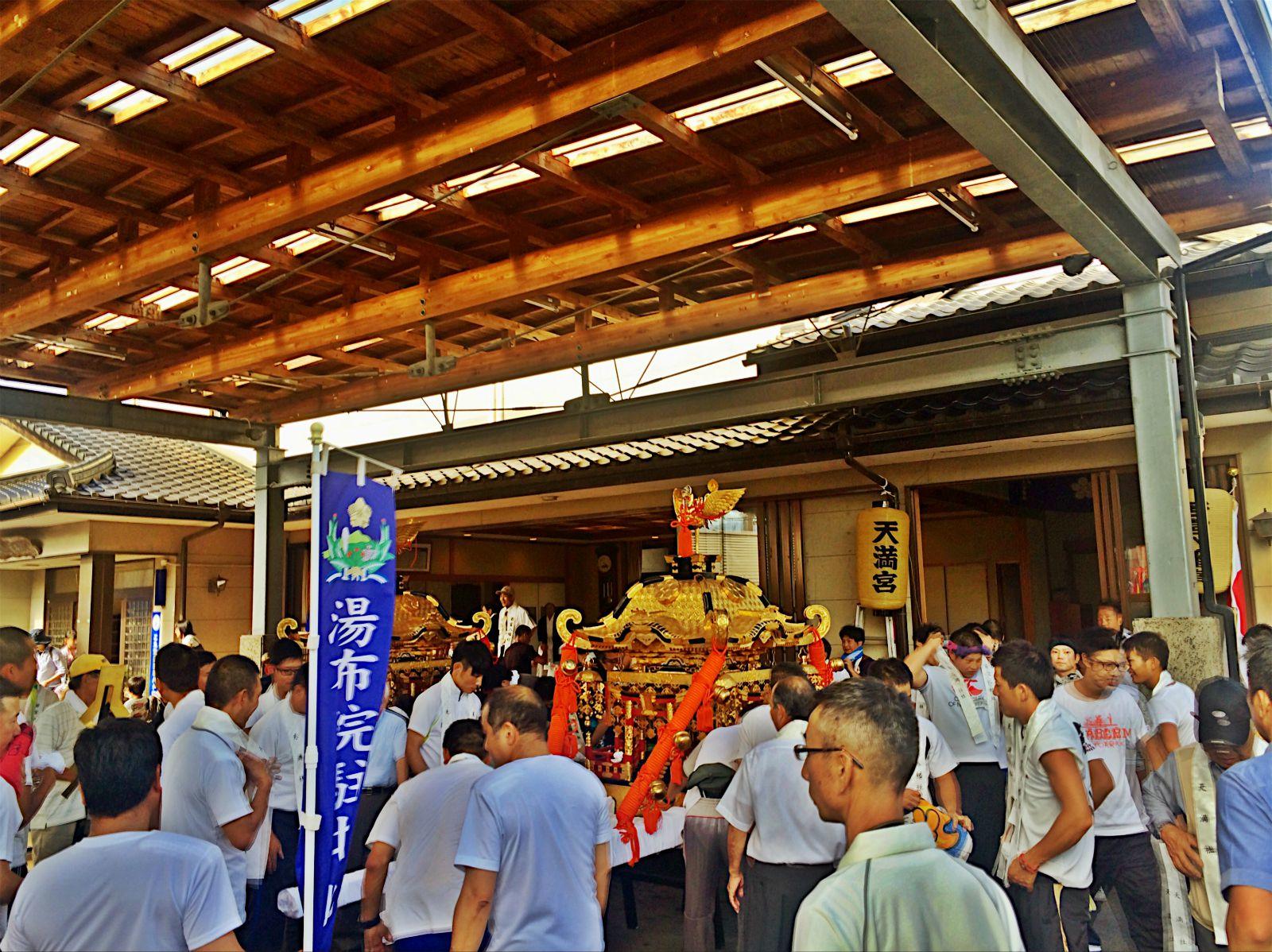 由布院的丰收祭 第一次看当地民俗表演 好有趣