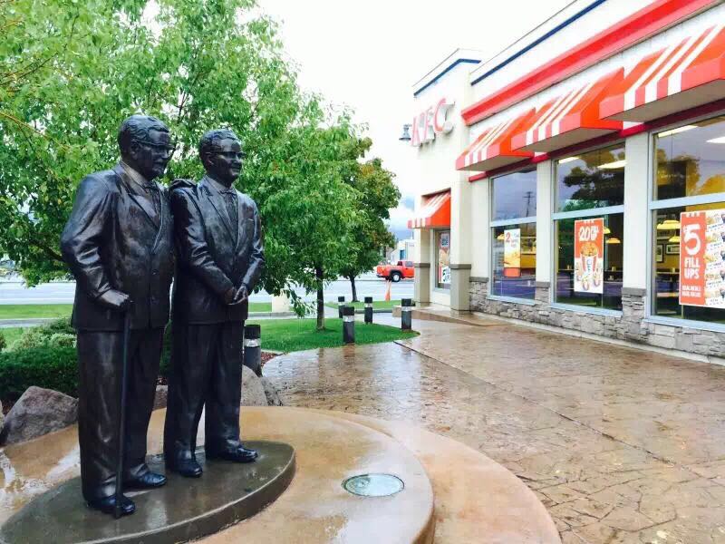 盐湖城全世界第一家KFC