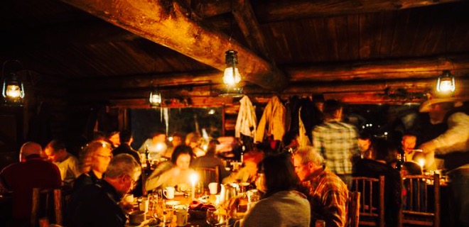 The Sleigh Ride Dinner at Lone Mountain Ranch餐厅图片