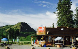 The coal mine campground