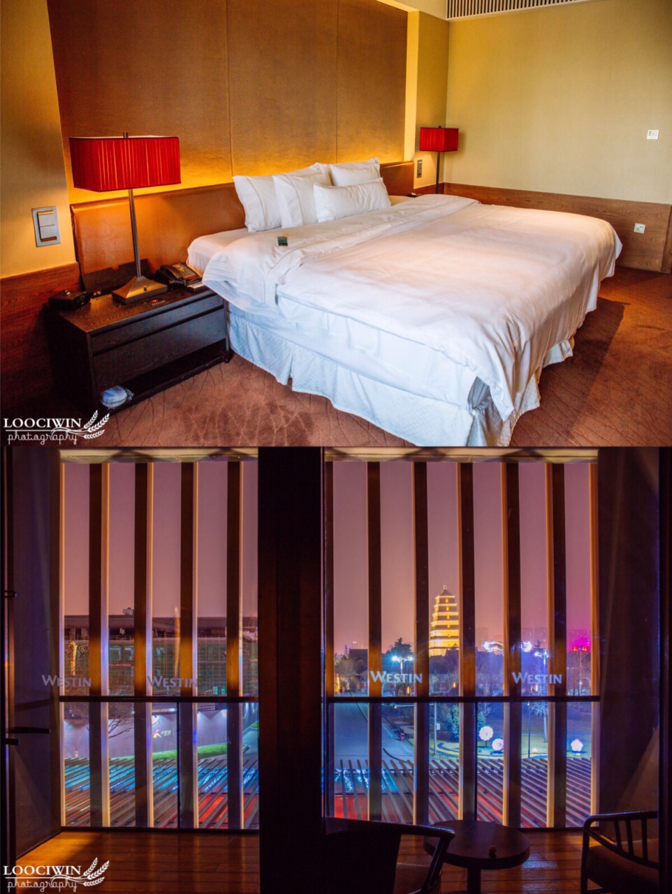 打卡西安视野超赞酒店‼️绝佳的位置，窗外正对大雁塔