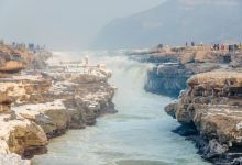 陕西黄河壶口瀑布景点图片