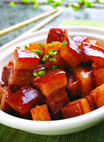 柏坡特色农家大院餐厅图片