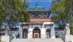 吉林游记图片] 吉林省唯一的藏传佛教寺庙，查干湖边的妙因寺，已有近300年历史