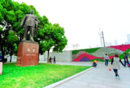 上海陈毅广场景点图片