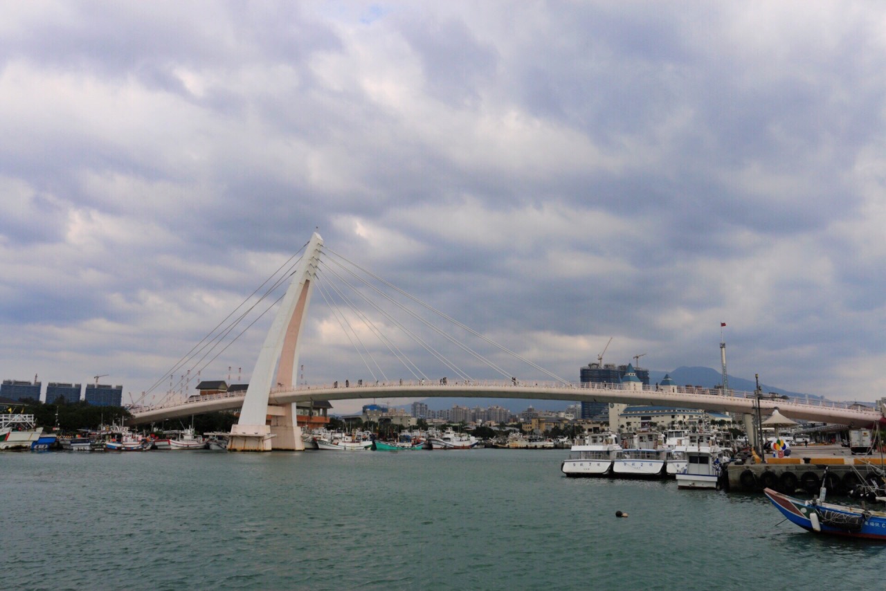 #免费游#台湾·淡水码头情人桥