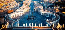 圣彼得广场-梵蒂冈-是条胳膊
