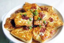 深圳美食图片-客家酿豆腐