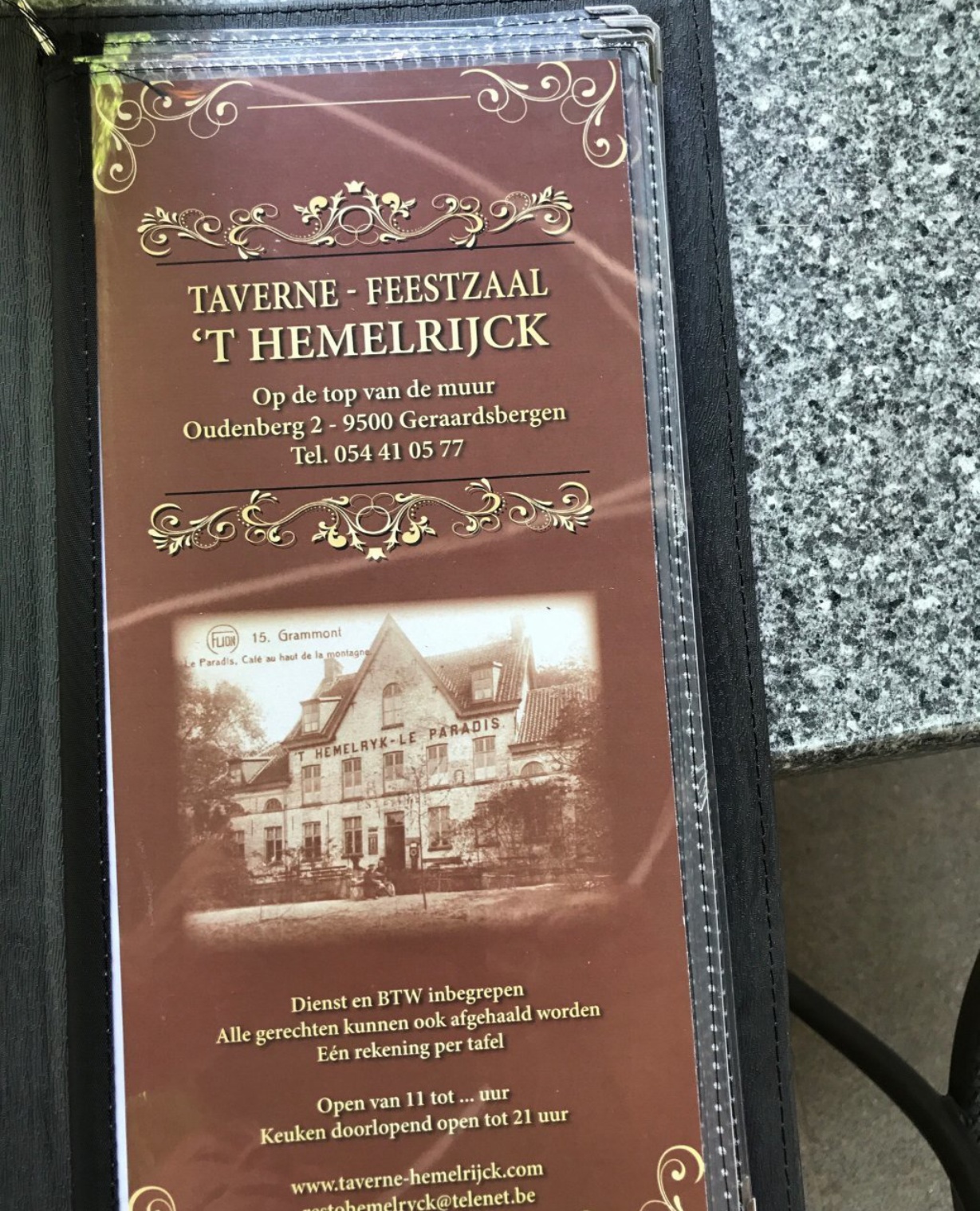 Taverne 't Hemelrijck餐厅图片
