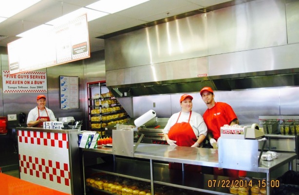 Five Guys餐厅图片
