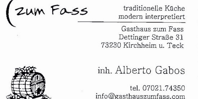 Zum Fass餐厅图片