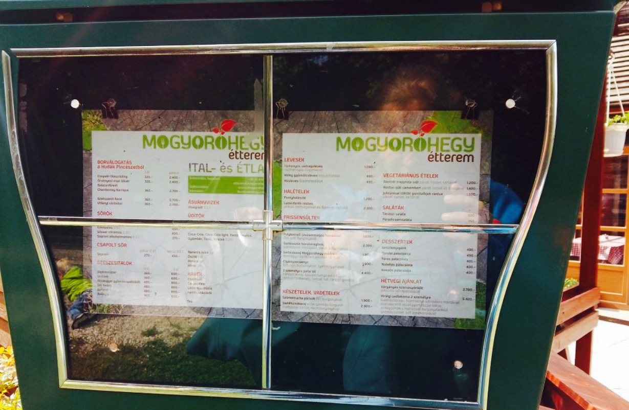 Mogyorohegy Restaurant