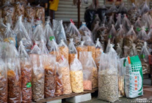 外伶仃岛海鲜市场购物图片