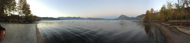 2014年四川泸沽湖自驾旅游(二一)泸沽湖，情人湾的清晨
