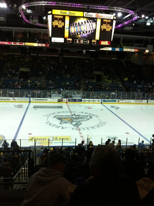 Stockton Thunder Arena Seating Chart