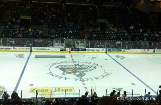 Stockton Thunder Arena Seating Chart