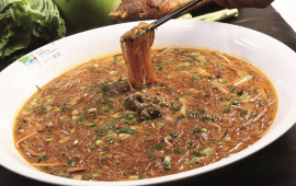 沙蒜豆面
