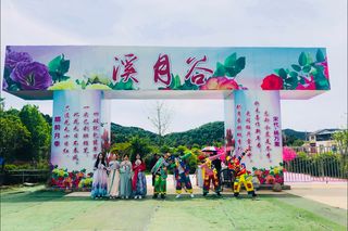 德阳醉美月季花海——溪月谷喊你来看花