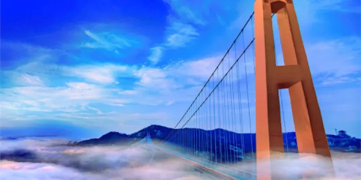 駟馬水鄉玻璃橋景區