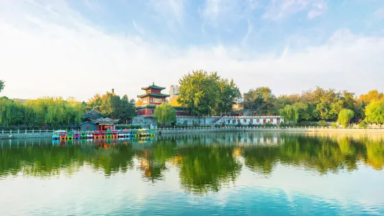 安陽古城-三角湖公園
