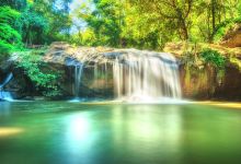 湄沙瀑布景点图片