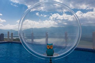 大理洱海边最美的网红海景拍照酒店 全视觉观苍山洱海