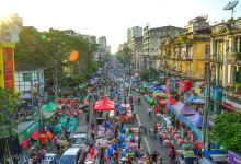 仰光唐人街景点图片