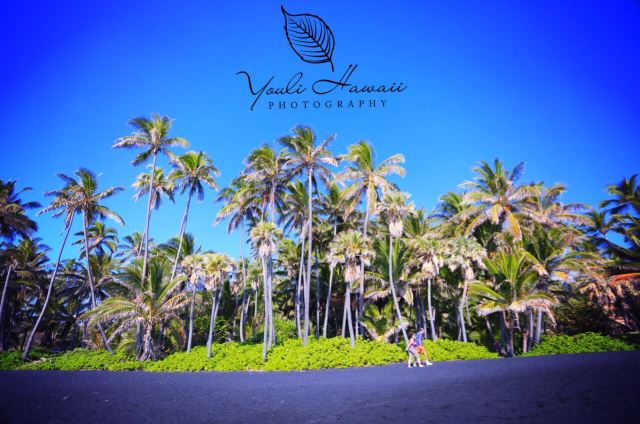 Punaluu Black Sand Beach