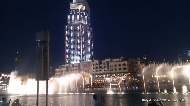The Dubai Fountain