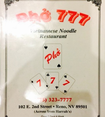 Pho 777 Vietnamese Restaurant