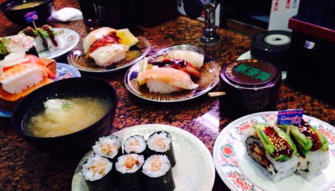 Sushi-Go-Round (Kaitensushi) Hokkaido Kahoku