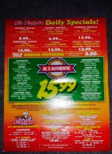 Al's Pizzeria