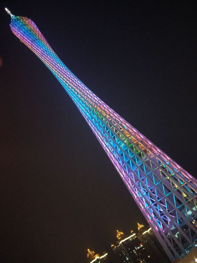 珠江夜遊天字碼頭