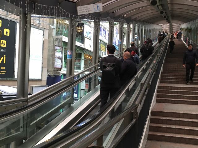 Central to Mid-Levels Escalator