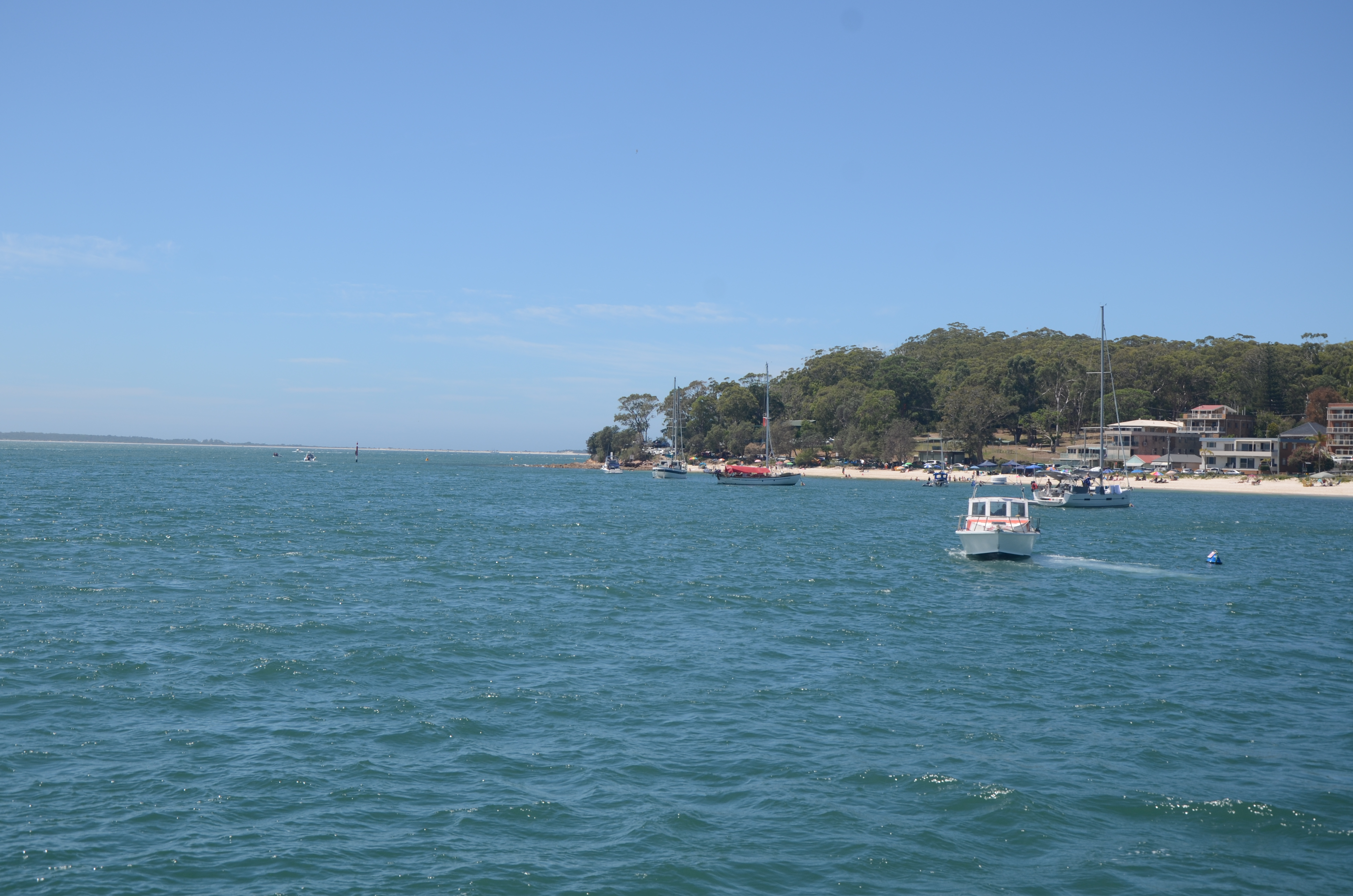 史蒂芬港（Port Stephens）位于澳洲的尼尔森海湾（Nelson Bay），从女儿家出来共两