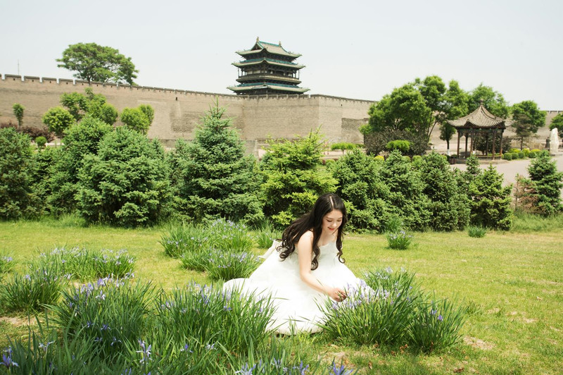 平遥婚纱照_平遥古城