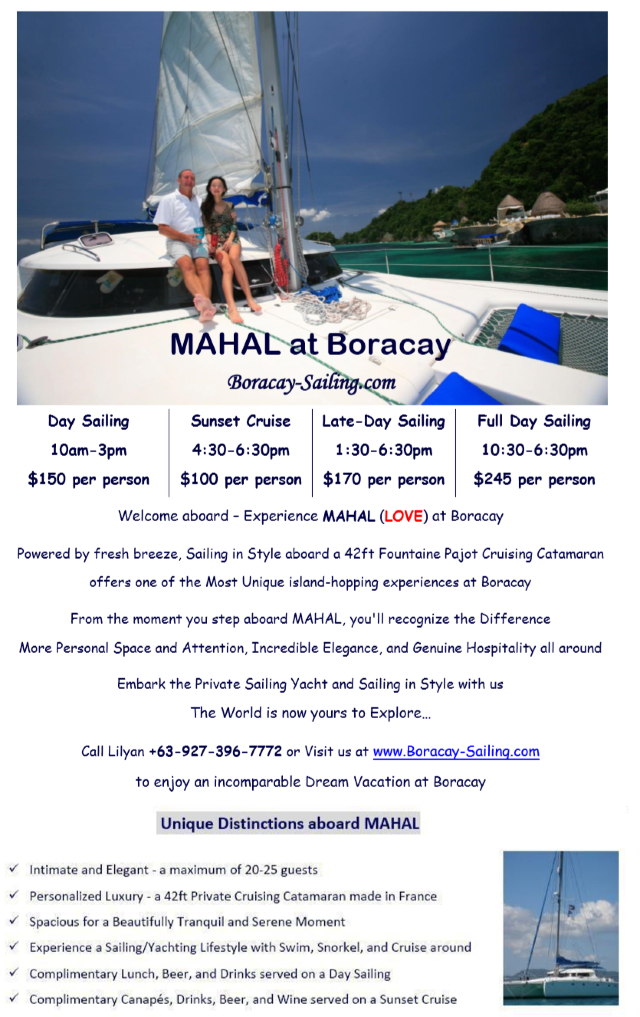 Boracay MAHAL Sailing Experience