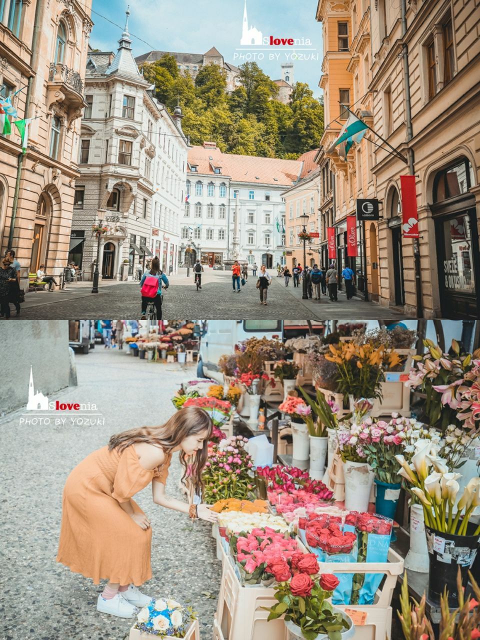 ＃向往的生活，有鲜花有城堡，斯洛文尼亚的卢布尔雅那