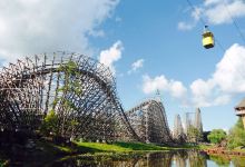 新泽西六旗冒险乐园景点图片