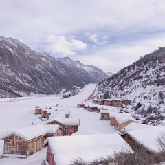 红原游记图片] 川内最大的巨型天堂滑雪场，带你开启冰雪狂欢！